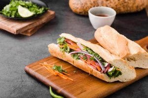 Bánh mì kẹp thịt của Việt Nam