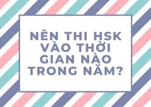 Học tiếng Trung vào thời gian nào trong năm