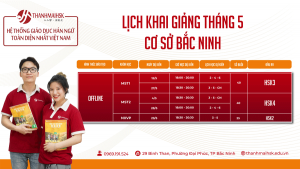 Lịch học tiếng Trung Bắc Ninh