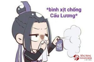 Ăn cẩu lương và bình xịt chống cẩu lương