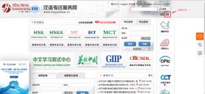 Truy cập Website đăng ký